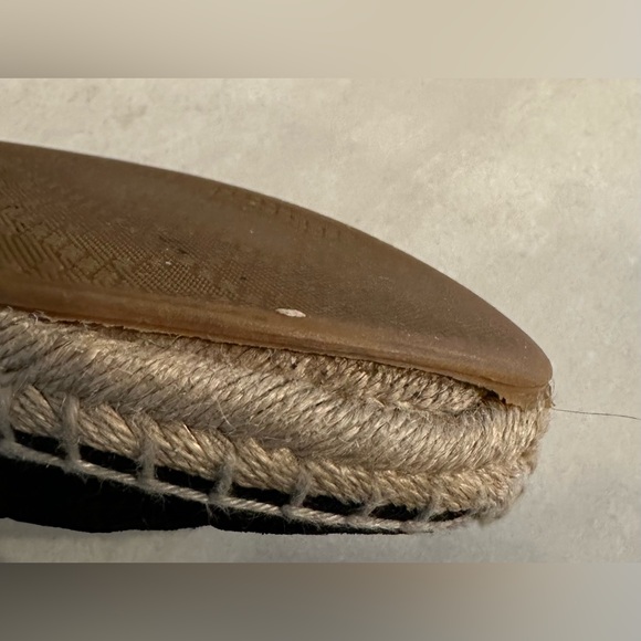 GUCCI Suede Black Espadrilles, Size 8.5/38.5 - Picture 7 of 7